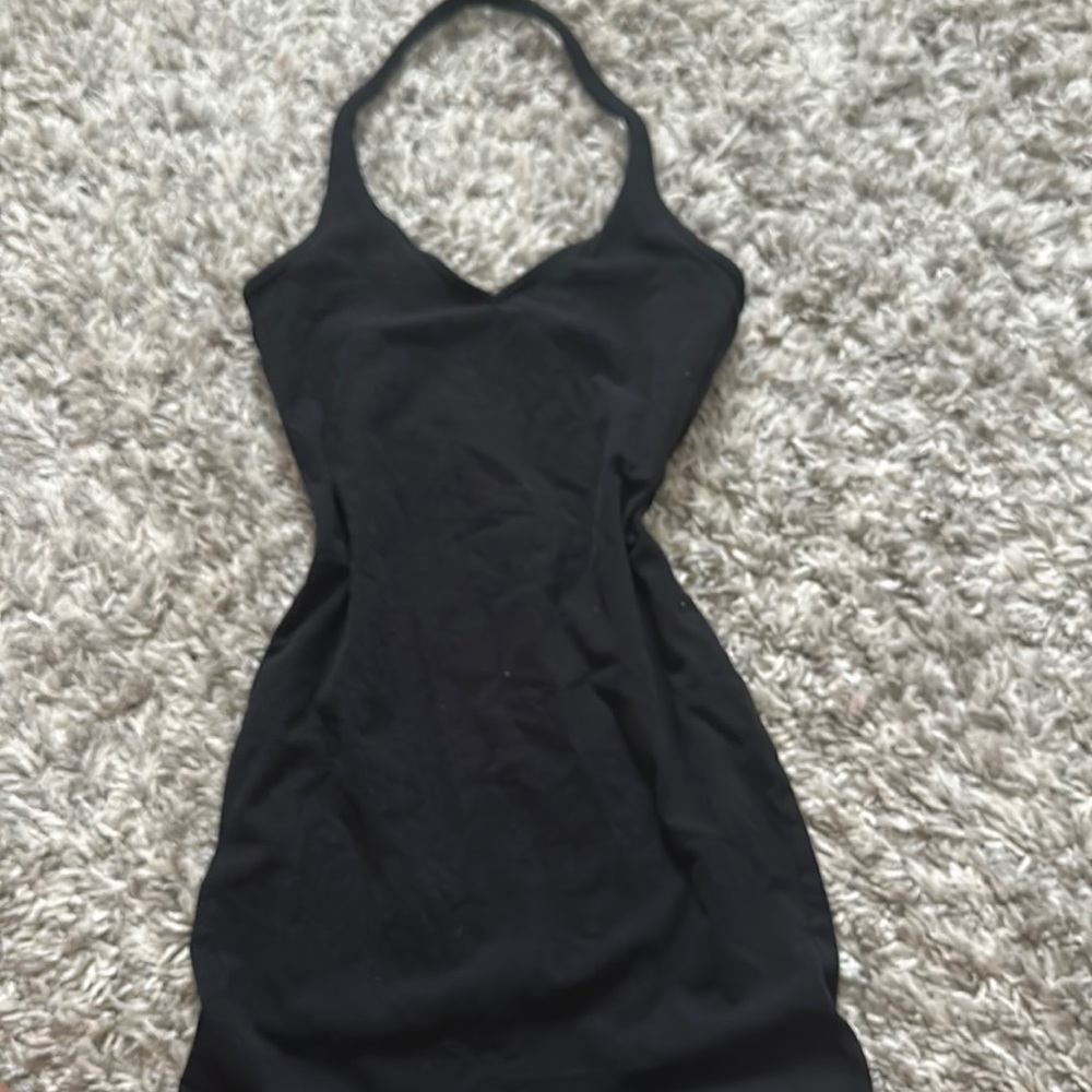 mini halter dress